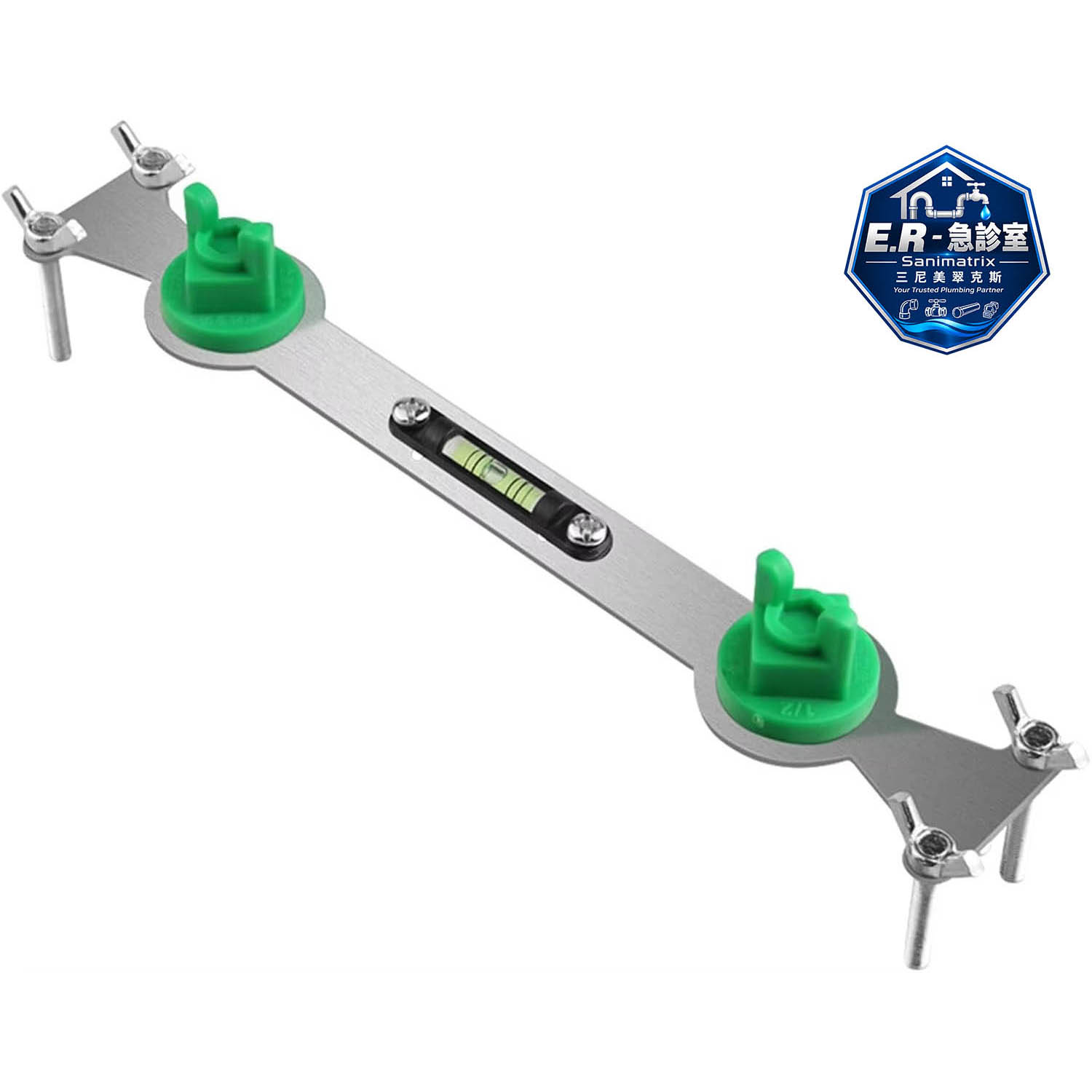 Hot & Cold Water Pipe Leveler Tool for Shower Faucet Installation & Repair
