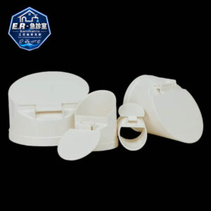 200mm/8 inch Anti-Odor PVC Sewer Backflow Preventer & Non-Return Valve (Swing Cap) for Drainage Pipes