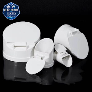 160mm/6 inch Anti-Odor PVC Sewer Backflow Preventer & Non-Return Valve (Swing Cap) for Drainage Pipes